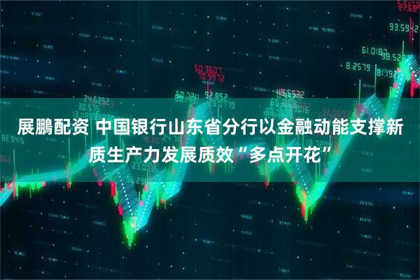 展鵬配资 中国银行山东省分行以金融动能支撑新质生产力发展质效“多点开花”